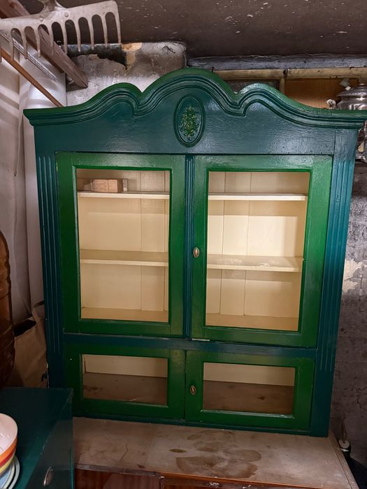 Kredens jabłoń malowany zielony