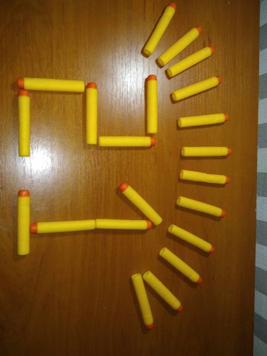 Pistolet,wyrzutnia Nerf zestaw