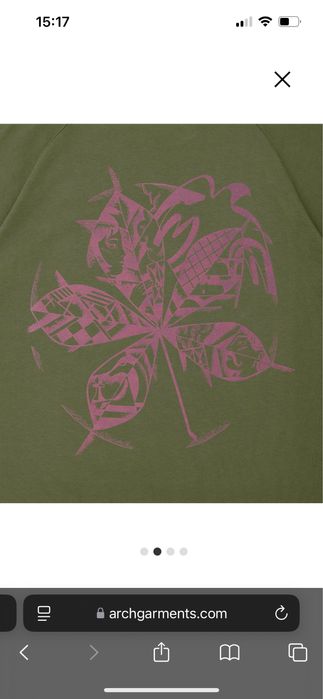 Футбока Arch Chessnut Circle T-Shirt Khaki riodibision