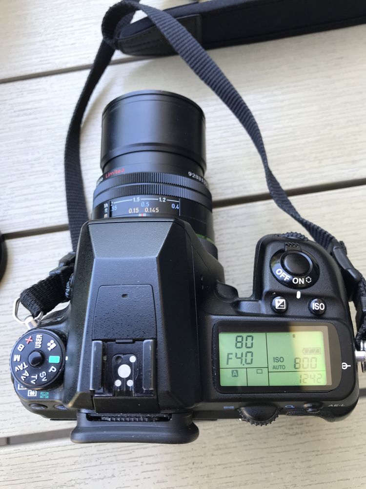 Lustrzanka Pentax K5 zestaw