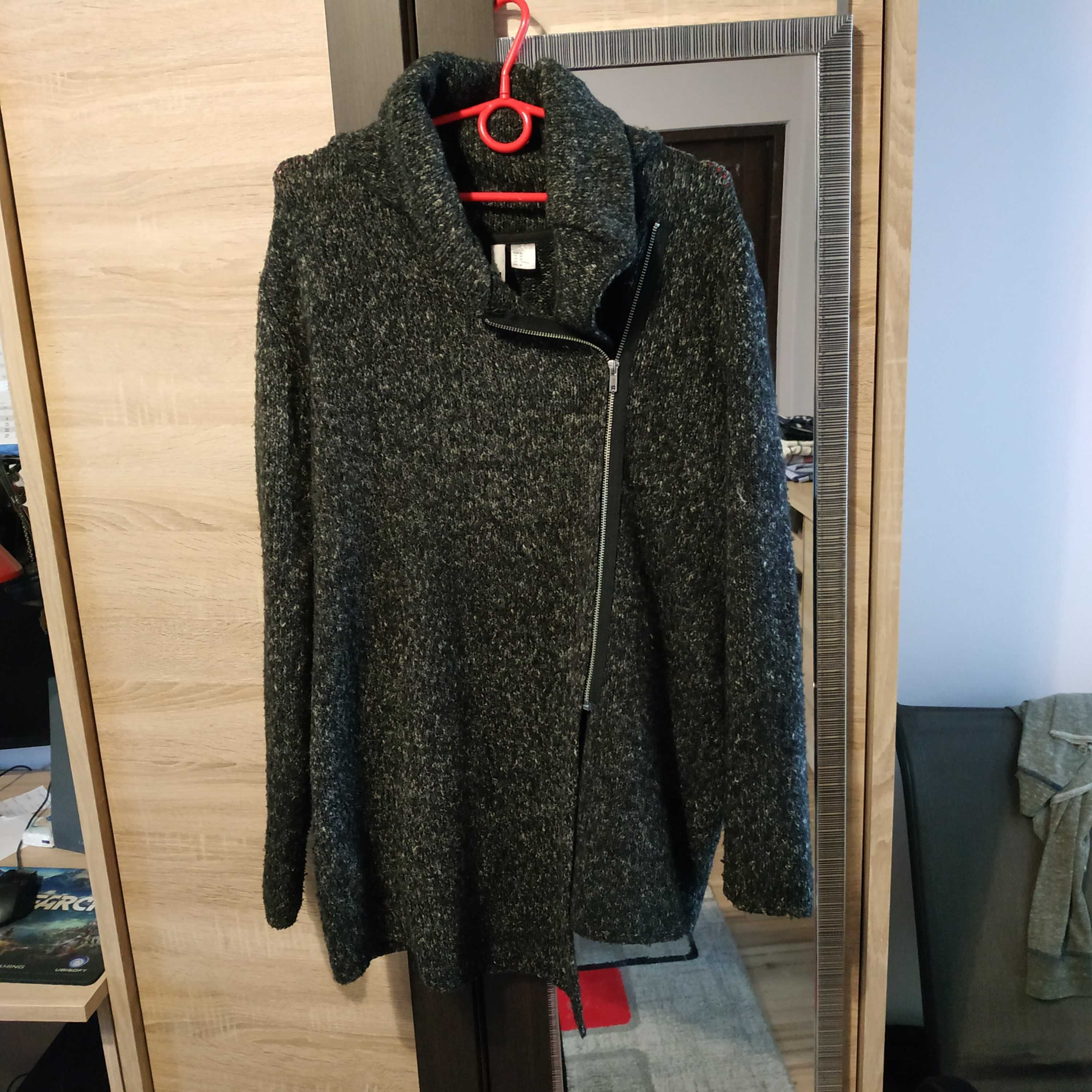 Sweter/narzutka na zamek H&M