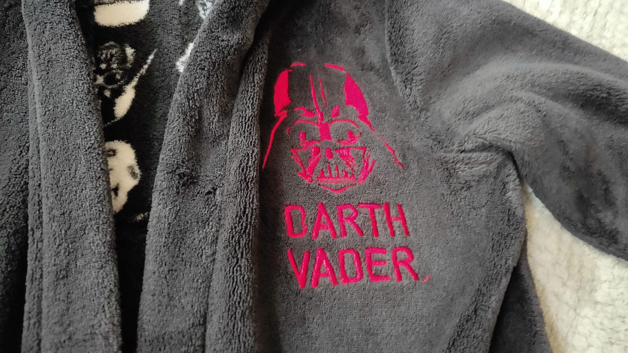 Ciepły szlafrok Darth Vader 128cm