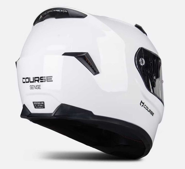 Kask Integralny Course Sense White rozm. M - NAJTANIEJ WWA!!!