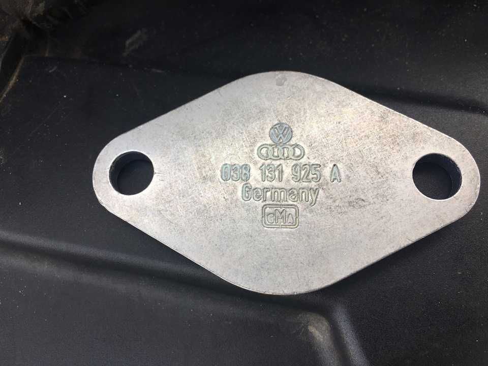 Заглушка клапана егр egr Skoda Octavia Tour A5 A7 A8 A9 SuperB