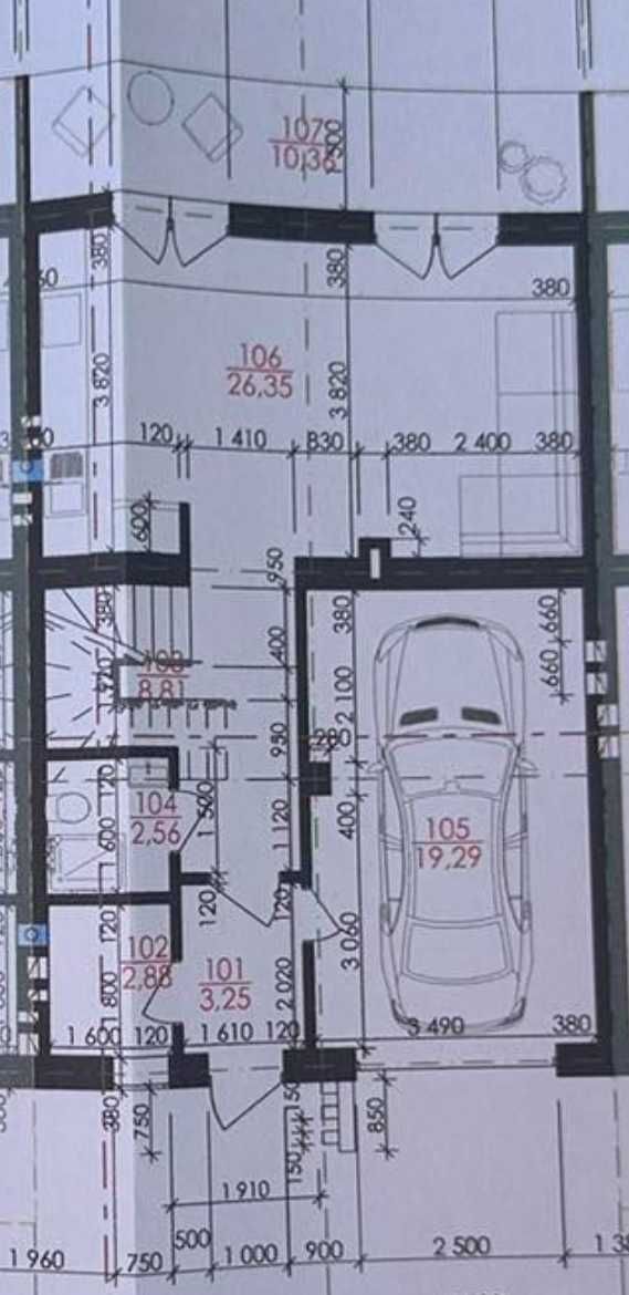 Продаж таунхауса в скандинавському стилі на етапі будівництва.