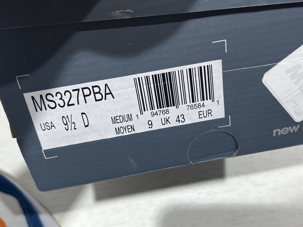Кроссовки New Balance 327 MS327PBA