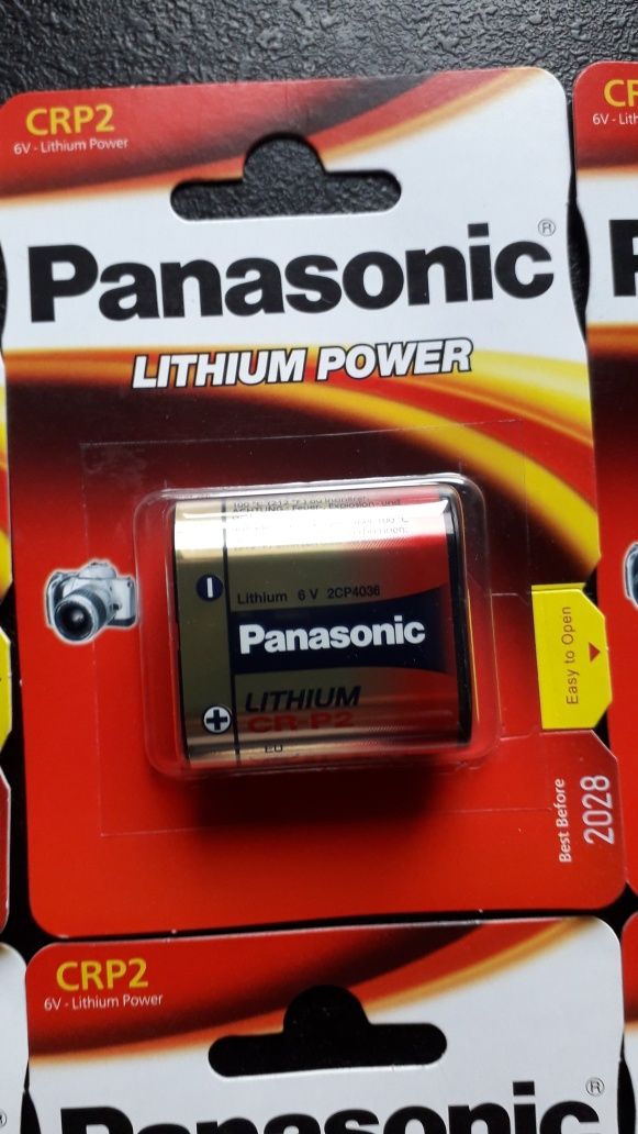 Bateria Panasonic CRP2 Lithium CR-P2