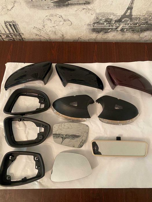 Зеркала, корпус, рамка до Passat b7 різні