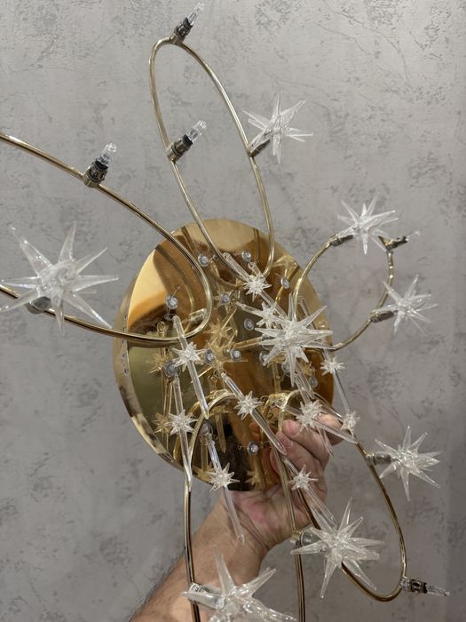 Люстра 12в лампи регулювання яскравості вмиканням