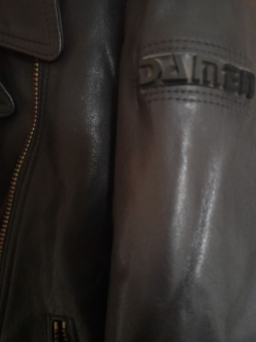 Куртка шкіряна зимова чоловіча