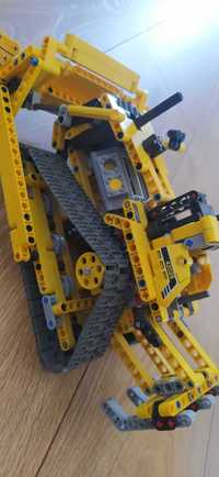 Duży samochód cięzarowy koparka lego technic