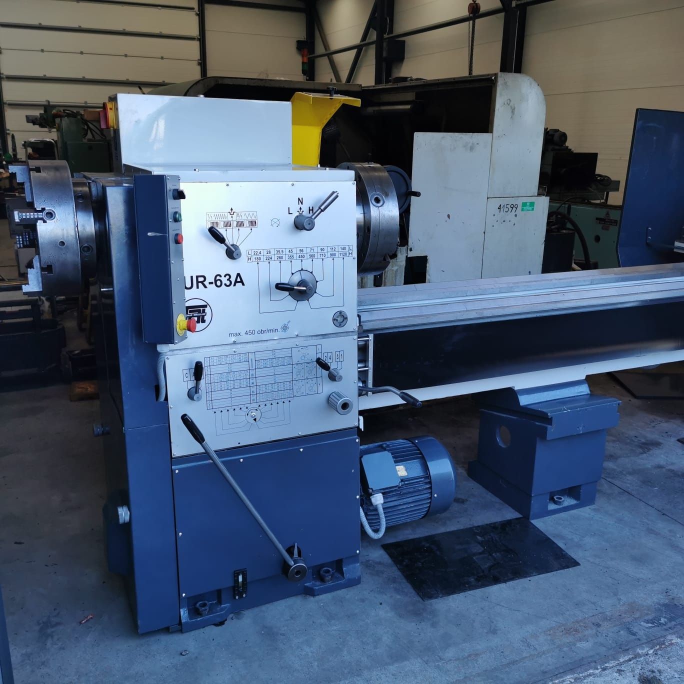 Tokarka Tur 63 A 3000 przelot 140mm Rem GWARANCJA