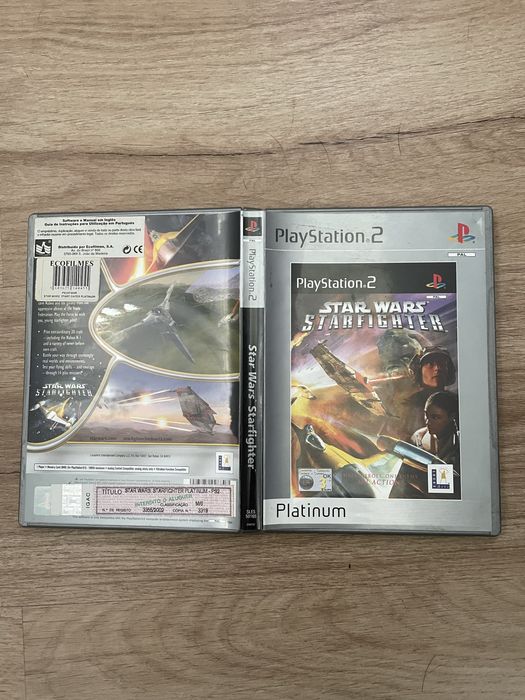 Jogo Star Wars Starfighter PlayStation 2 (CIB)