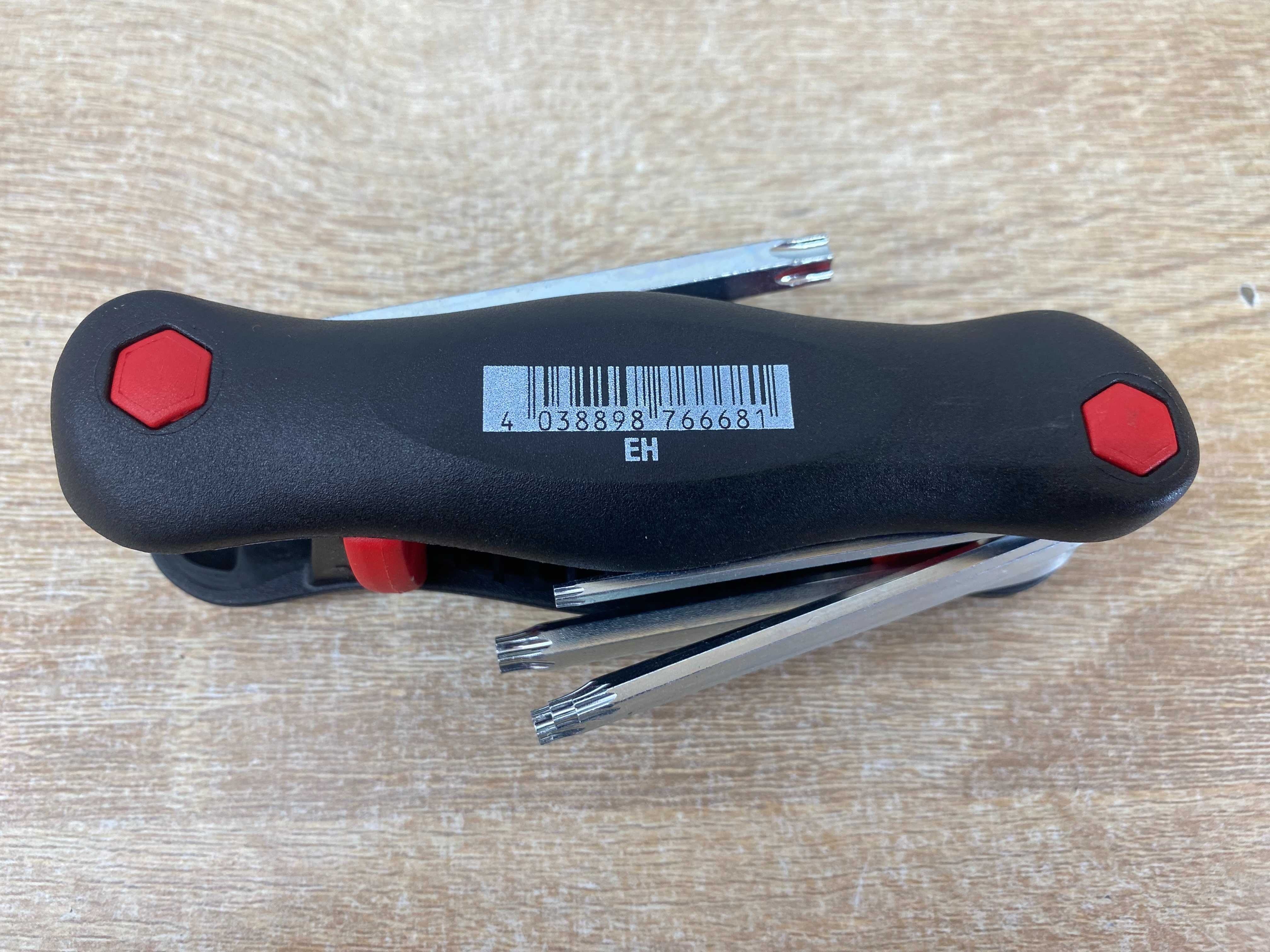 Składane klucze imbusowe TX 9-40, zestaw 8 el., Würth