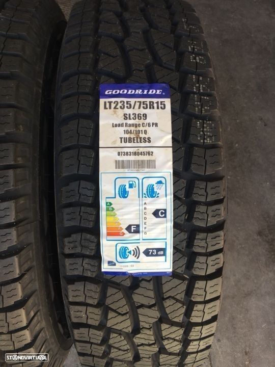 2 pneus novos goodride 235-75r15 - entrega grátis