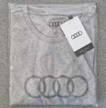 Audi t-shirt 4 ringi szary L