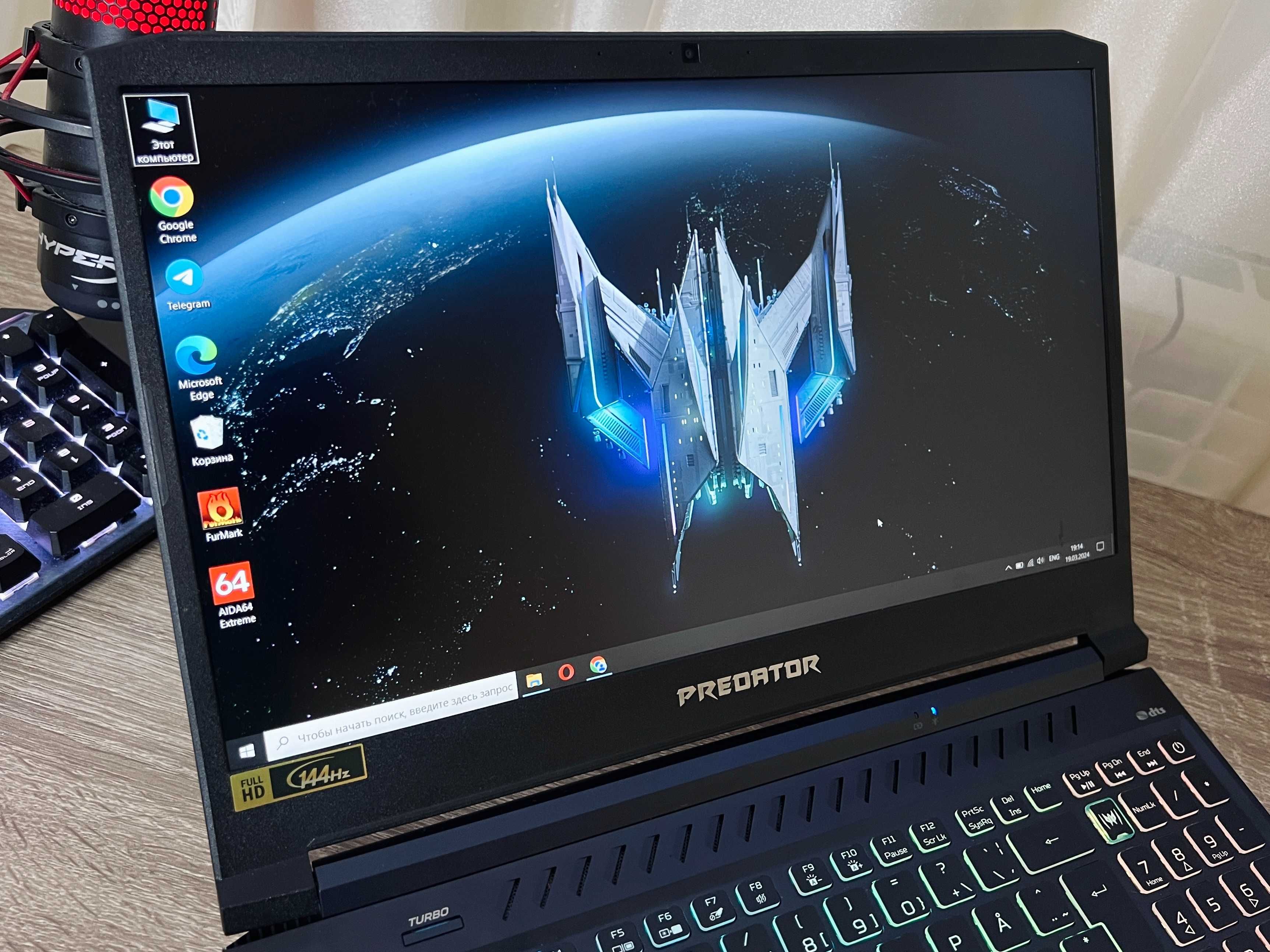 США! Игровой ноутбук Acer Predator Helios (RTX 2070 8гб, 3060, 4050)