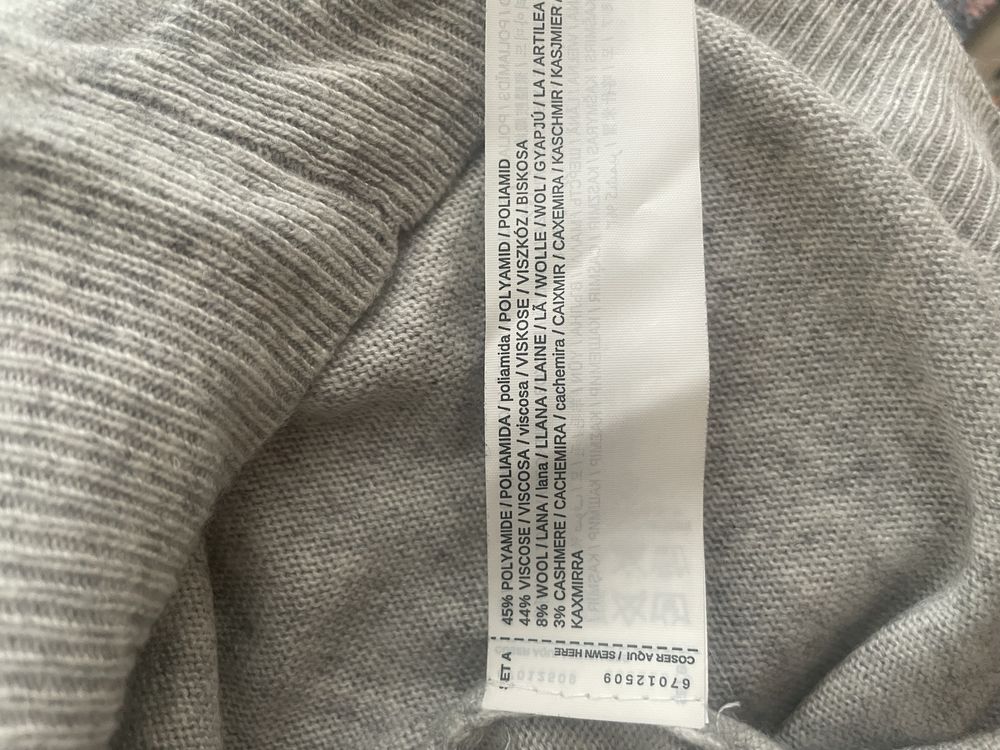 Sweter Mango z dodatkiem kaszmiru