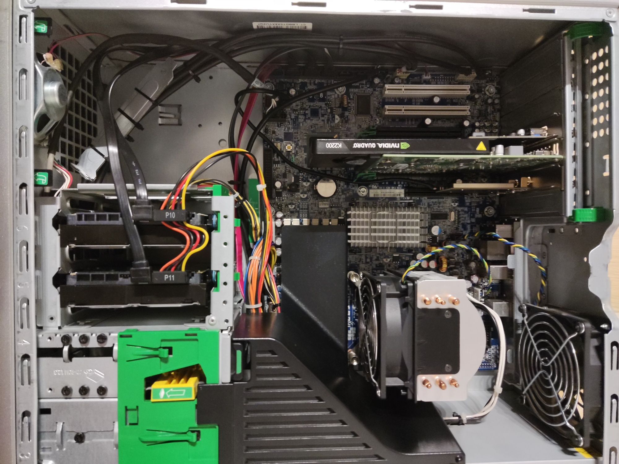 Komputer HP Z400 / Xeon X5690 / 24GB RAM / SSD+HDD RAID1 / Qadro K2200