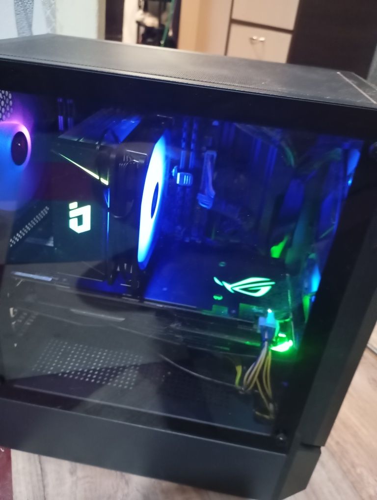 Компьютер e5 1650 v3 и rx 580