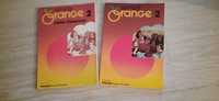 Zestaw dwóch książek do francuskiego po francusku Methode Orange