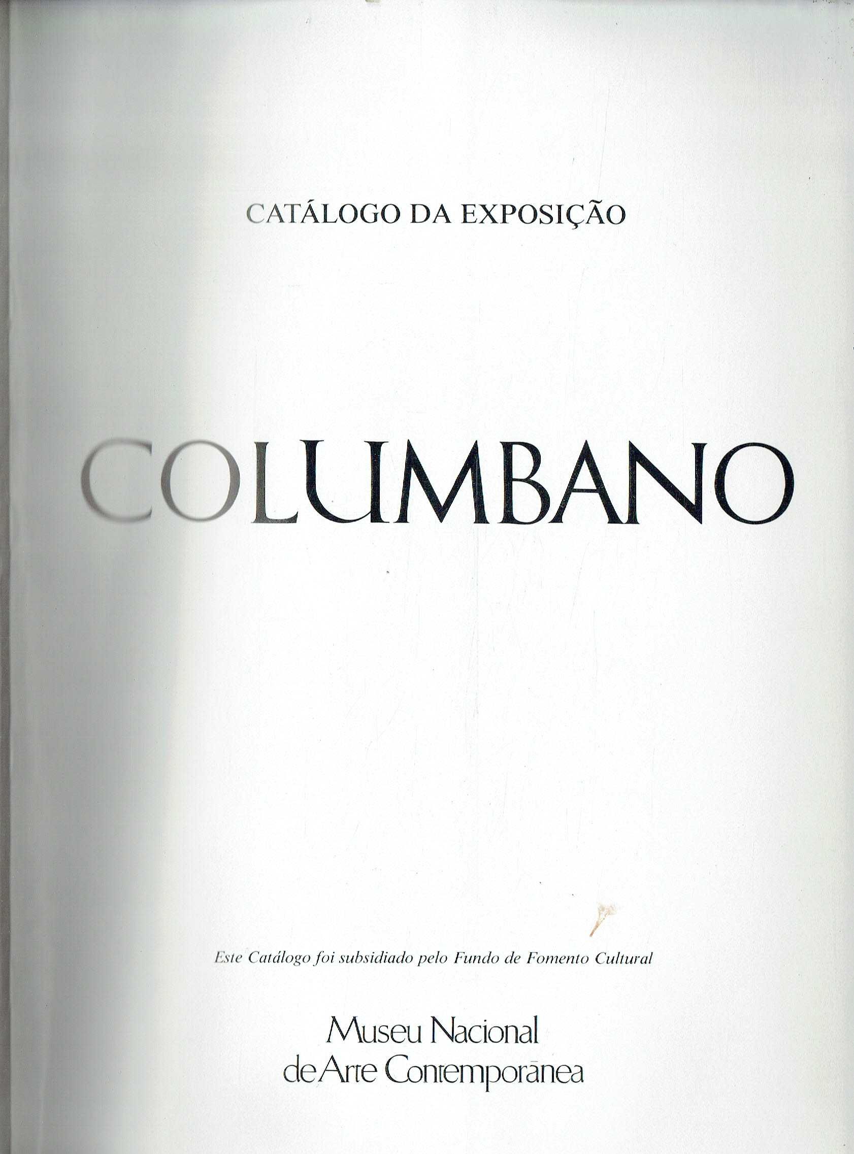 15308

COLUMBANO - Catálogo de exposição