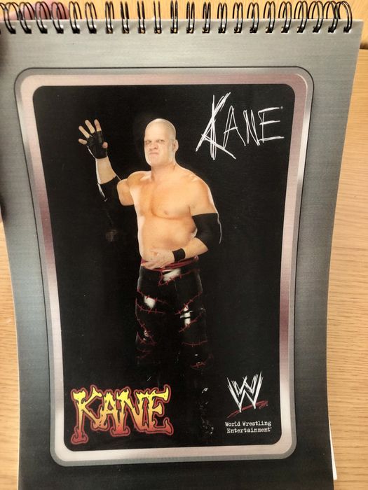 Bloco Holografico WWE 2007 ( Colecionavel )