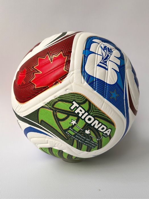 Футбольний мʼяч Trionda, новий  мʼяч Чемпіонату з Футболу 2026, size5.