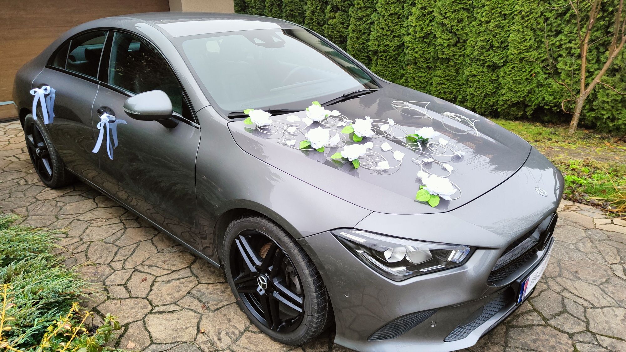 Auto do ślubu na wesele imprezę