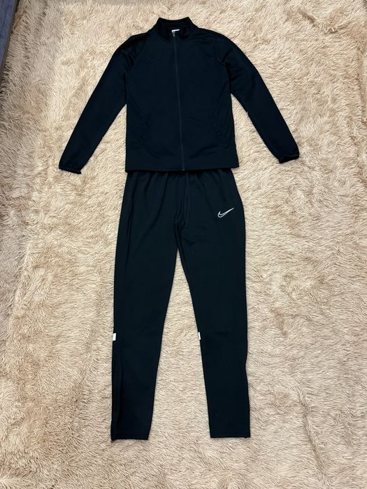 Чёрный спортивный костюм nike dri-fit найк драй-фит оригинал s