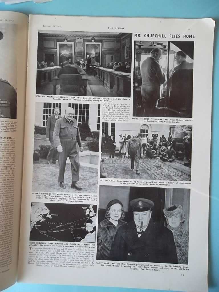 REVISTAS DA II GUERRA MUNDIAL - CHURCHILL - ETC