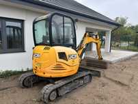 Koparka JCB 8030, 2012r. Minikoparka Brutto
