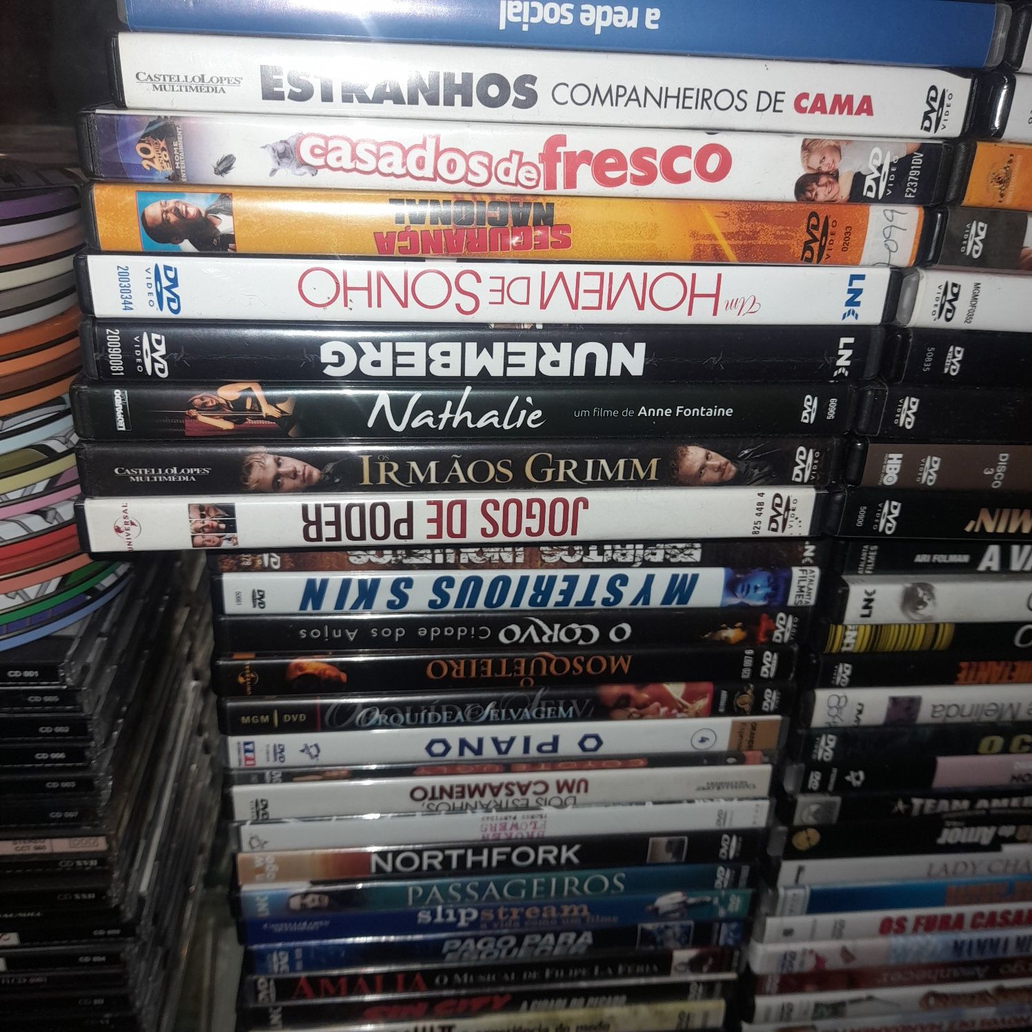 Lote 90 dvd filmes por 50 €