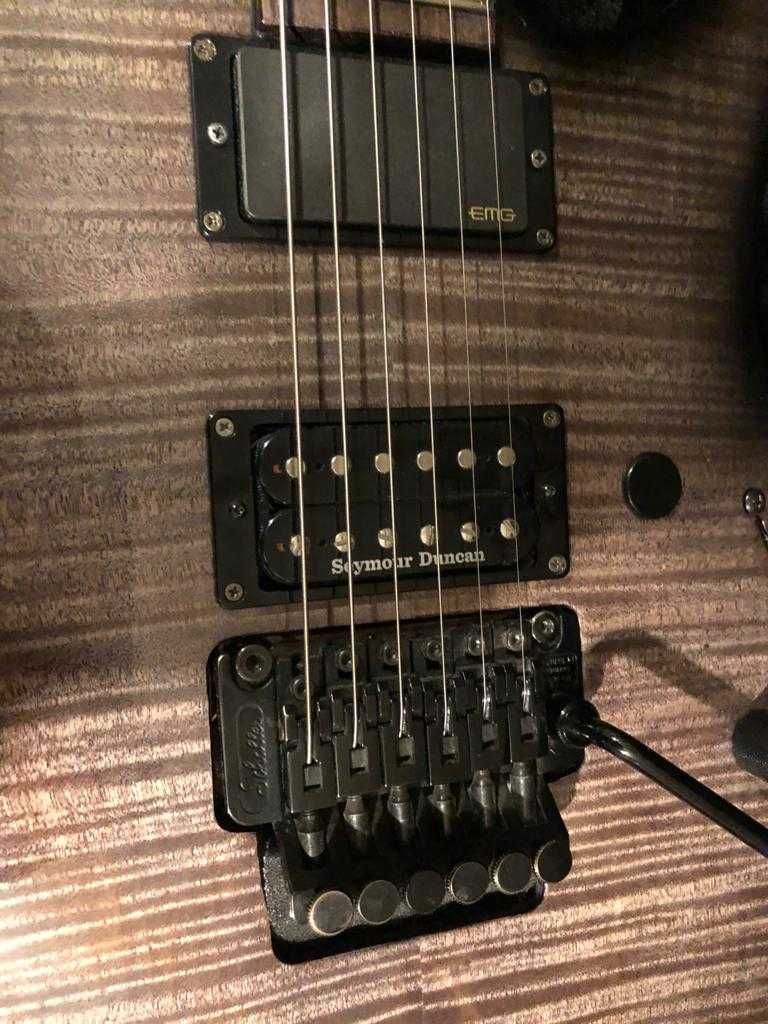 Gitara Jackson Soloist Seymour Duncan TB6 EMG 85 Made in Japan + Gator