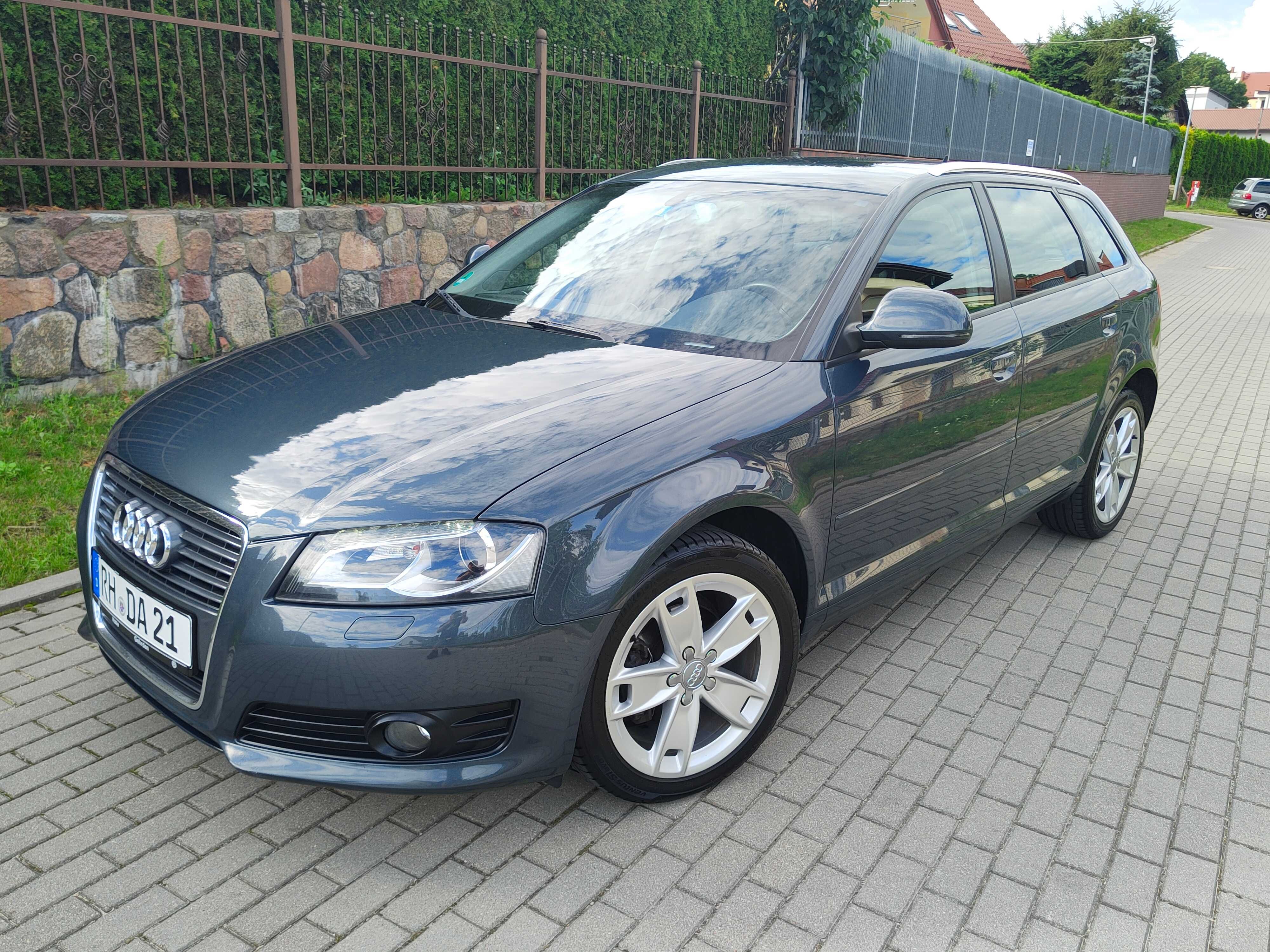 Audi A3 8P * 2.0TDI 140KM * Bi-Xenon * Automat * Navi Plus * Łopatki *