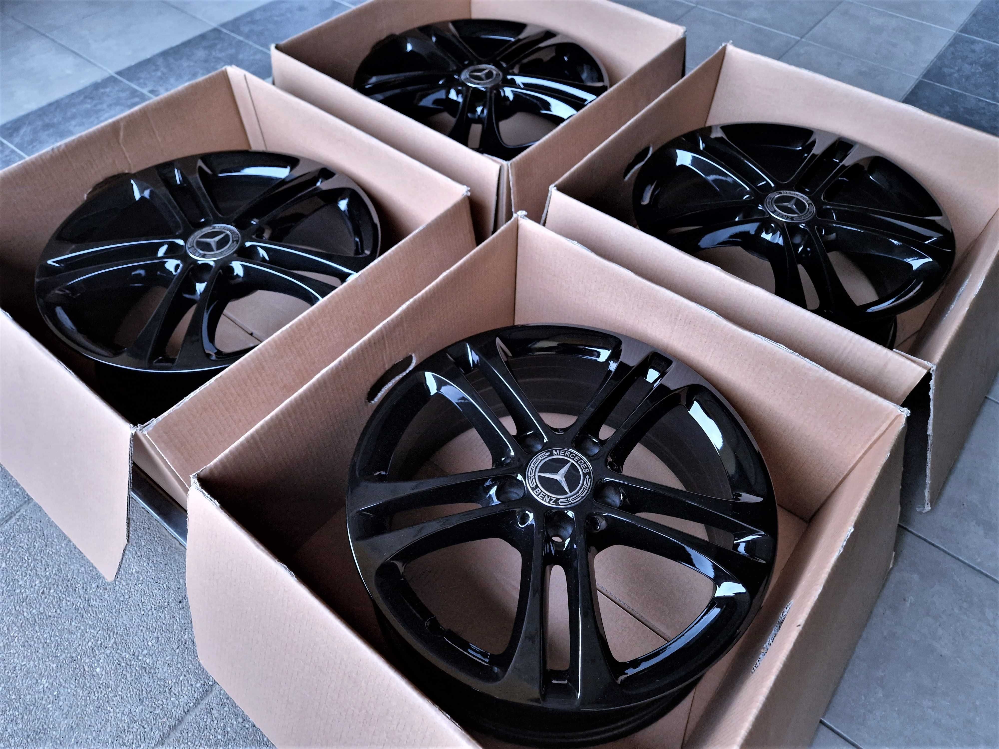 Alufelgi 17 Mercedes A B C CLA GLA V Vito Viano Czarne ! 5x112 807#