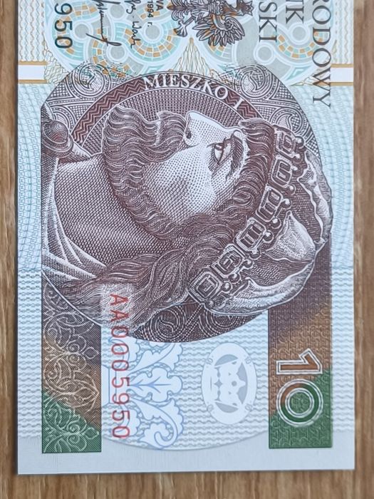 10 zł 1994 seria AA