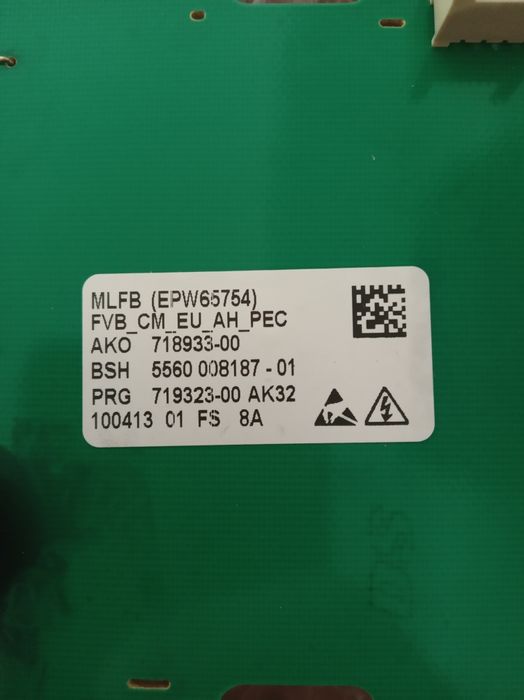 Módulo Potência EPW65754 Máquinas Lavar Roupa