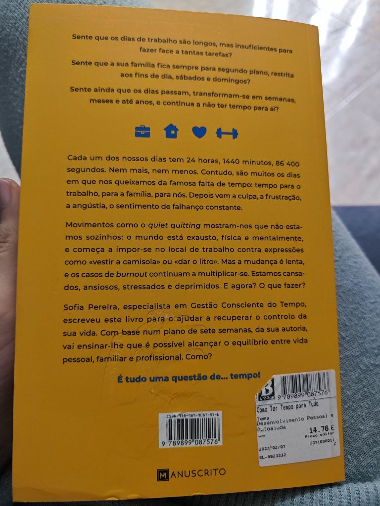 Livro Como ter tempo para tudo