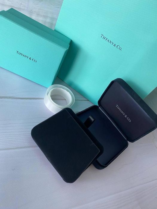 Пакування тіффані упаковка tiffany сережки браслет кольцо підвіска