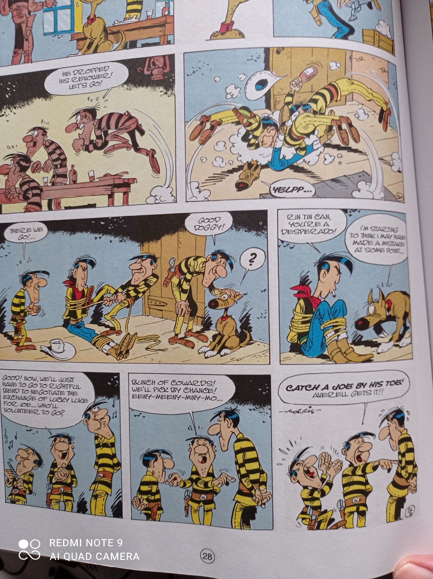 Lucky Luke - english translation