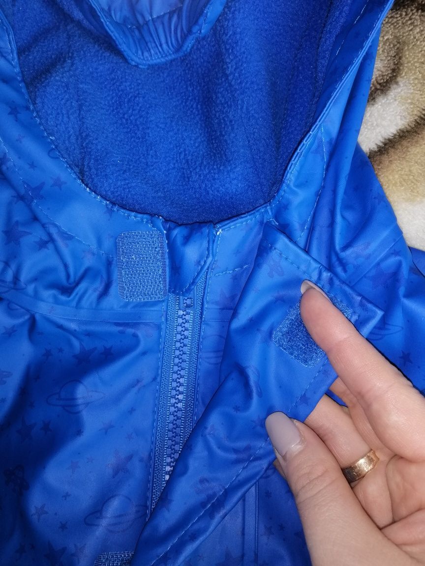 Дождевик(куртка) Inpidimpi на флисовой подкладке 98/104