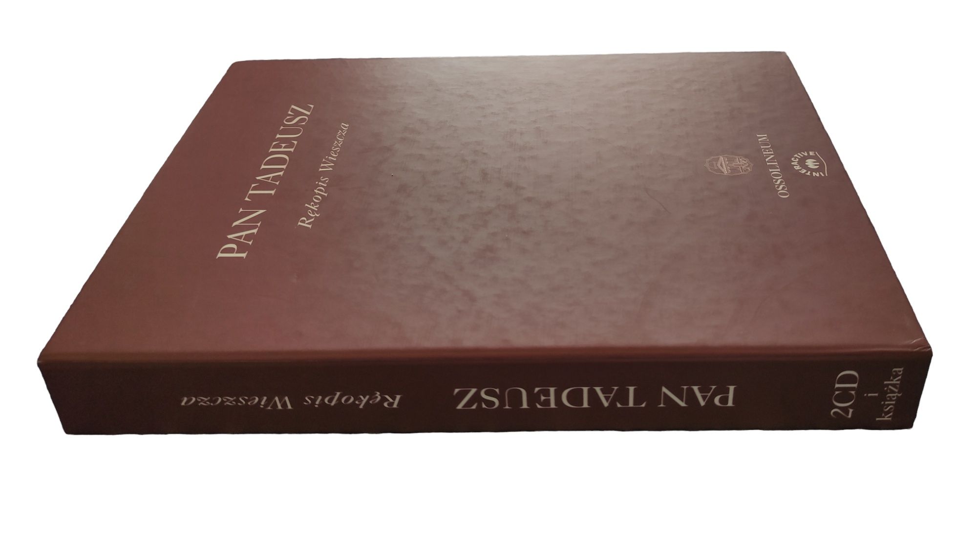 Pan Tadeusz Rękopis Wieszcza 2cd + książka