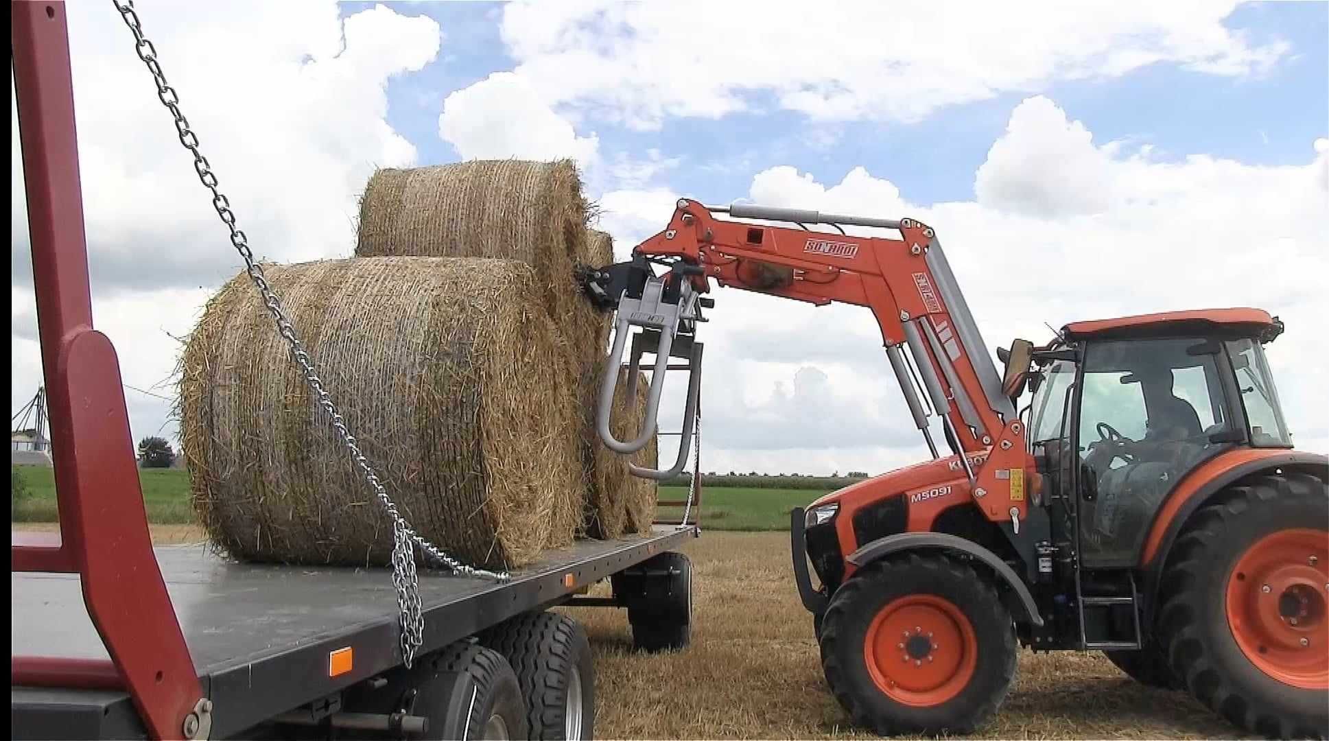 Chwytak wielofunkcyjny do bel SONAROL ! Do ładowacza i ładowarki