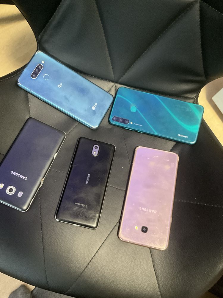 Huawei Y6P, LG Q60, Nokia 3.1, Samsung Galaxy J5 i J4