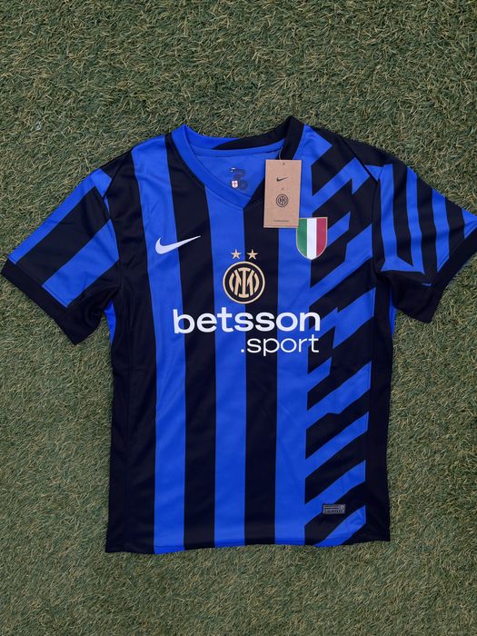 Inter Milão t shirt futebol nike