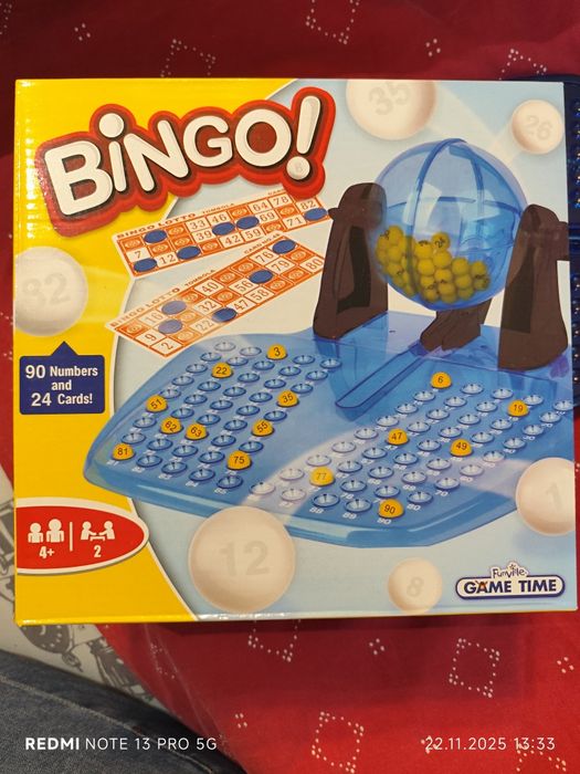 Gra rodzinna bingo 4+