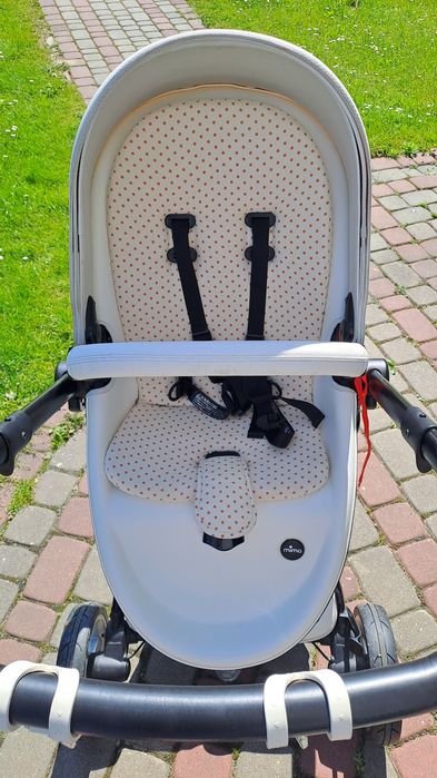 Prestiżowy Wózek 2w1 Mima Xiari white Gondola+spacerowka