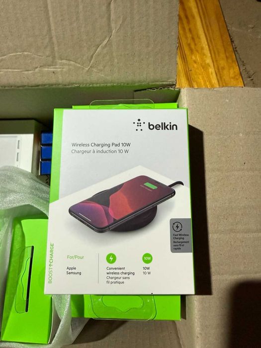 Бездротовий зарядний пристрій Belkin Wireless Charging 10W WIA001ttB