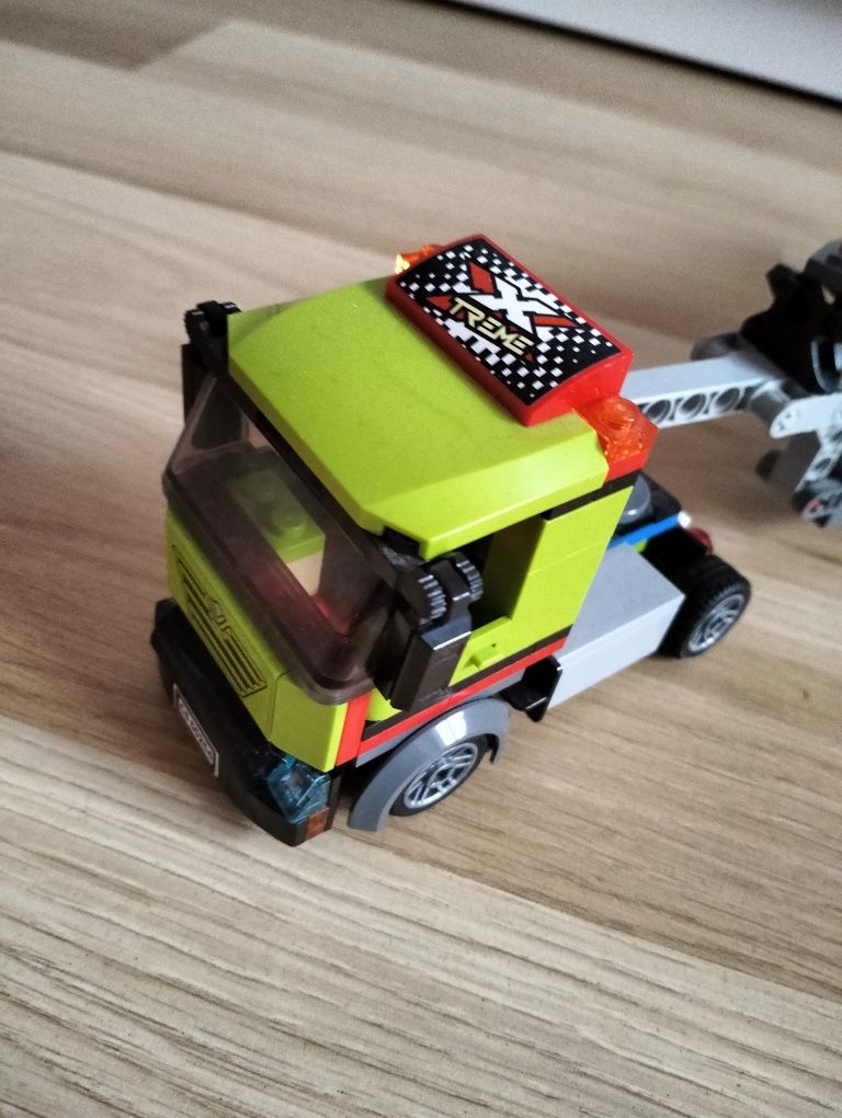 LEGO tir łódź i laweta